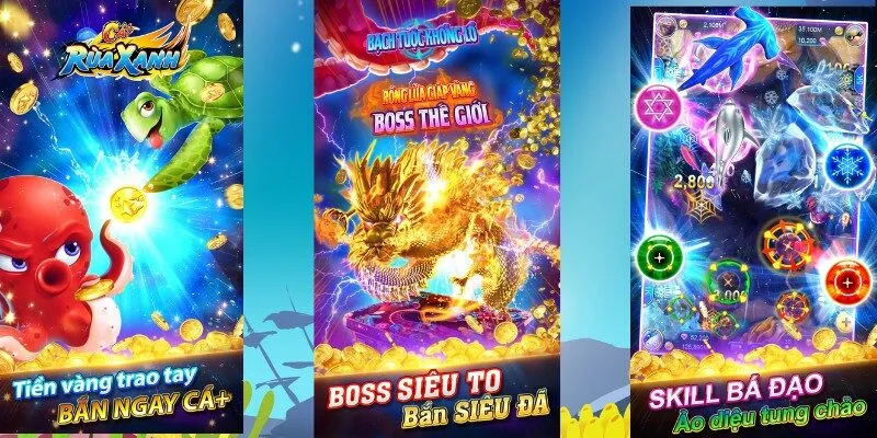 Ưu đãi bắn cá rùa xanh độc quyền tại V9win